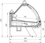 Витрины "Галатея" -5+5