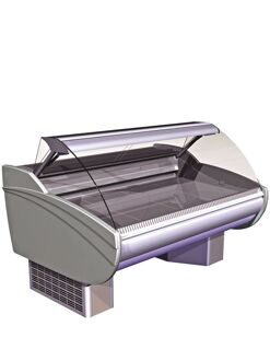 Витрины "Айс-СП" +1+6 с подтоварником вынос