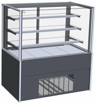 Витрины "Ай КУБ-К" +1+6 кондитерские вентилируемые