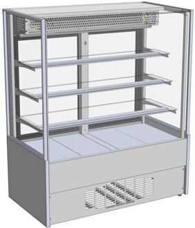 Витрины "Айс КУБ-К" +1+6 кондитерские статические